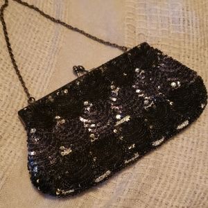 SANTI sequin evening bag